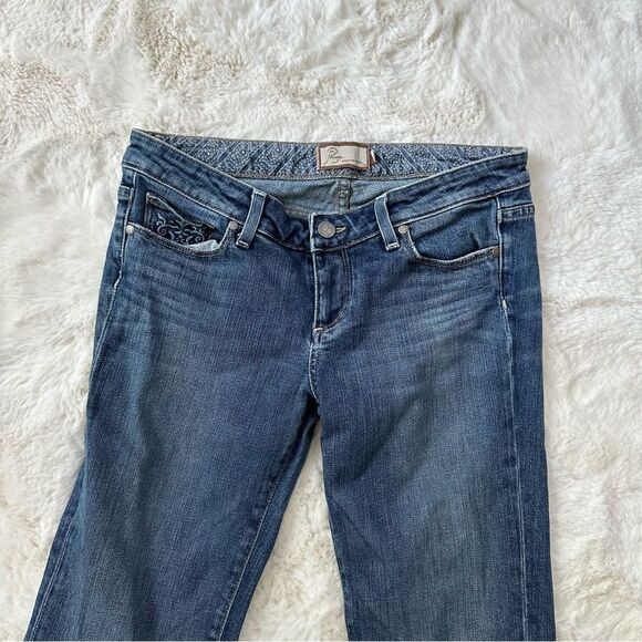 Paige size 29 bootcut blue jeans - Picture 4 of 10